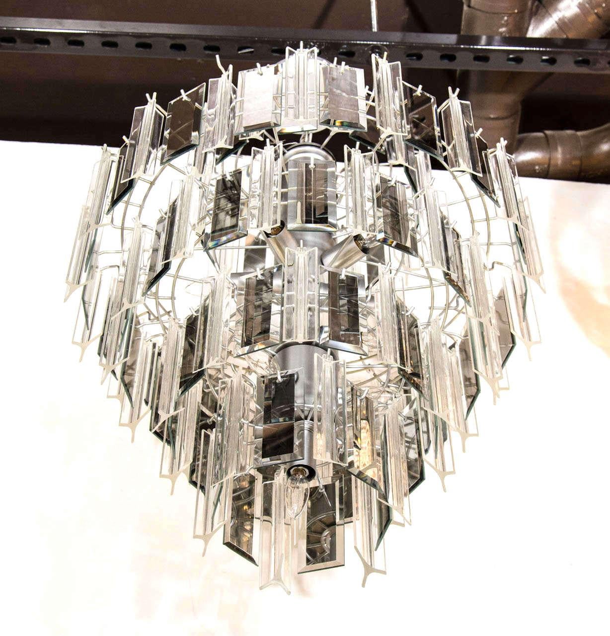 mirror chandelier