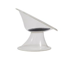 Mid-Century Modern Lucite Buttercup Lounge Chair by Estelle & Erwine Laverne