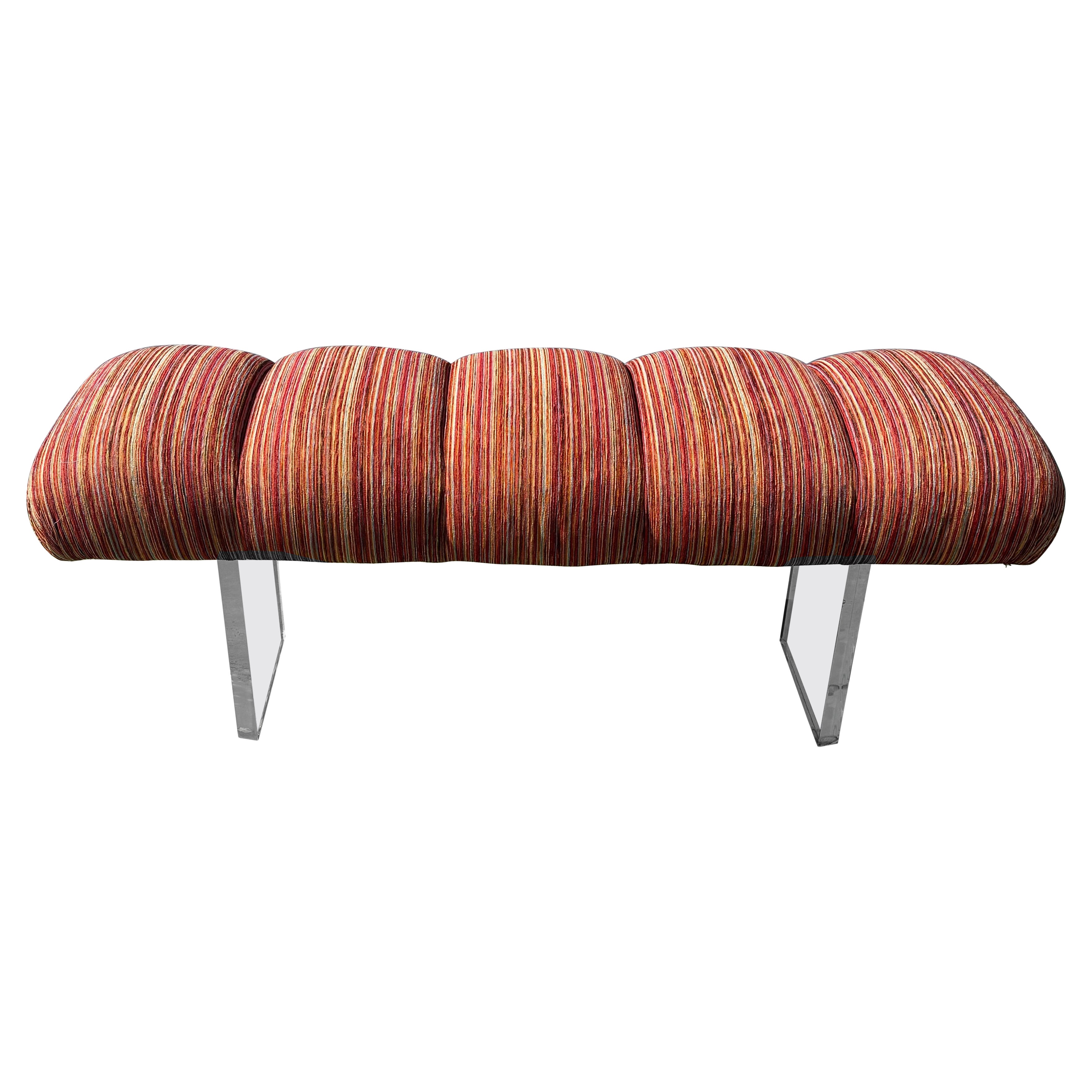 Banco Nube Lucite Mid Century Modern en venta