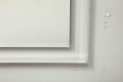 Custom Mid-Century Modern Lucite Framed Mirror