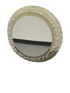 Miroir en verre glacé en lucite du milieu du siècle Erco 1960s