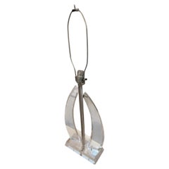 Mid-Century Modern Lucite Table Lamp