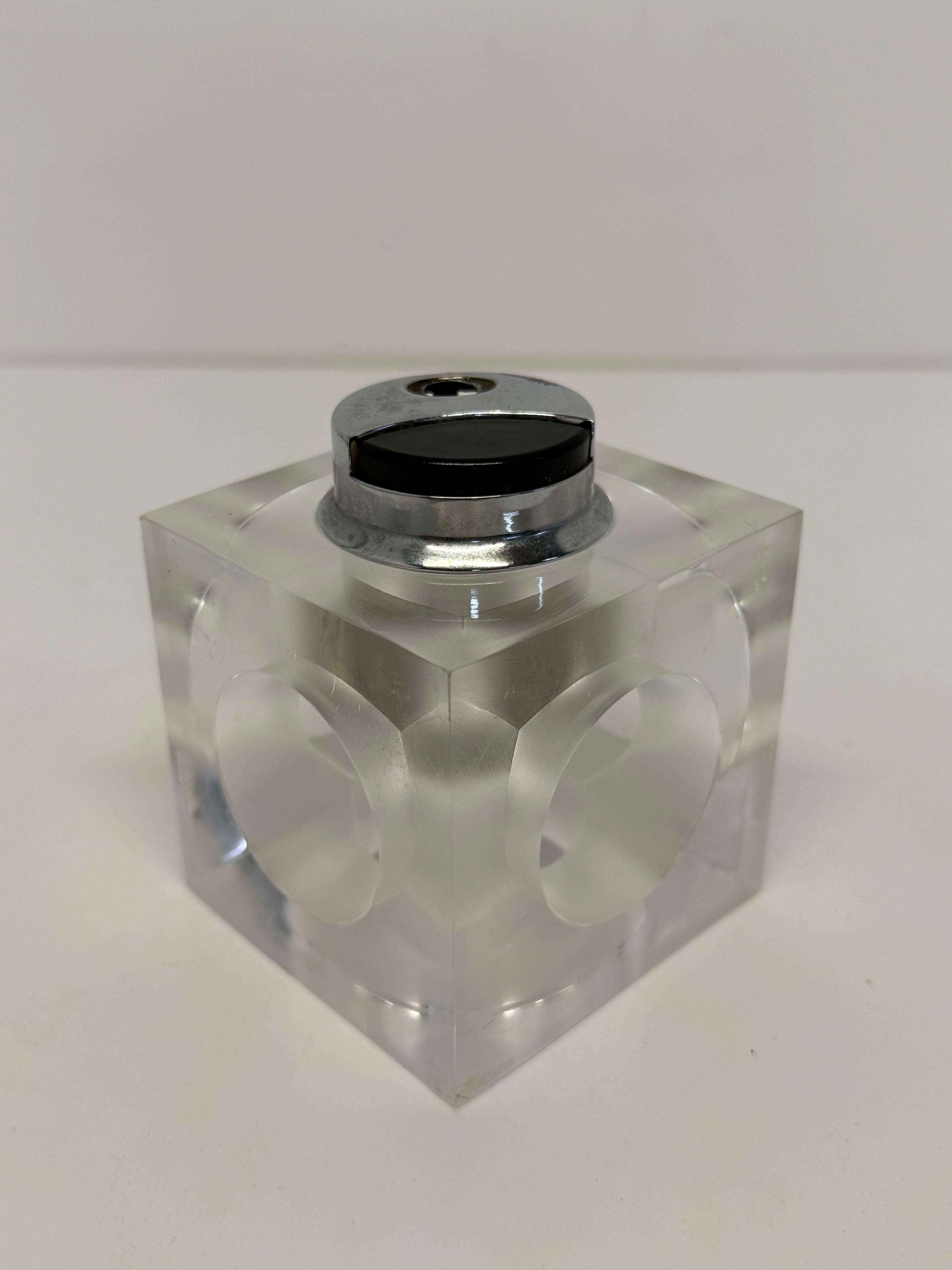 Lampe de table en lucite moderne du milieu du siècle dernier, Espagne, 1970 en vente 4