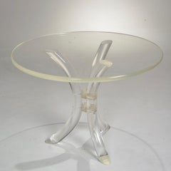 Mid-Century Modern Lucite Table