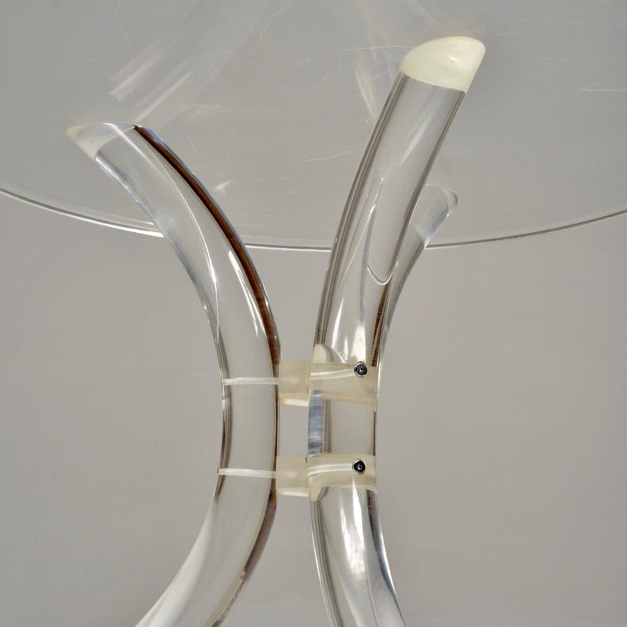 mid century modern glass table