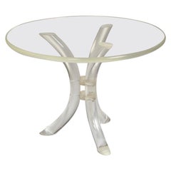 Vintage Mid-Century Modern Lucite Table 