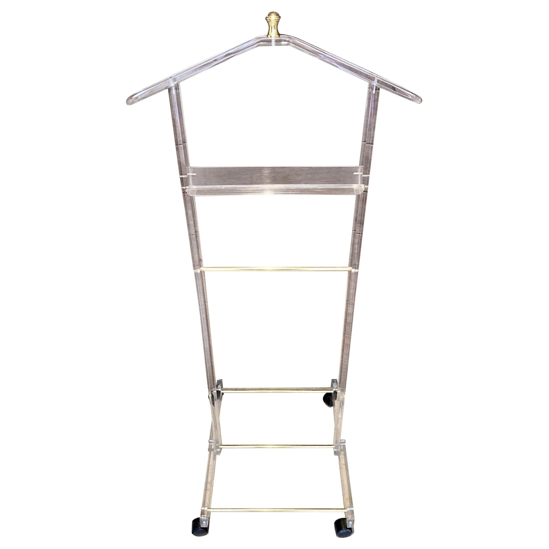 MidCentury Modern Walnut Valet Stand at 1stDibs
