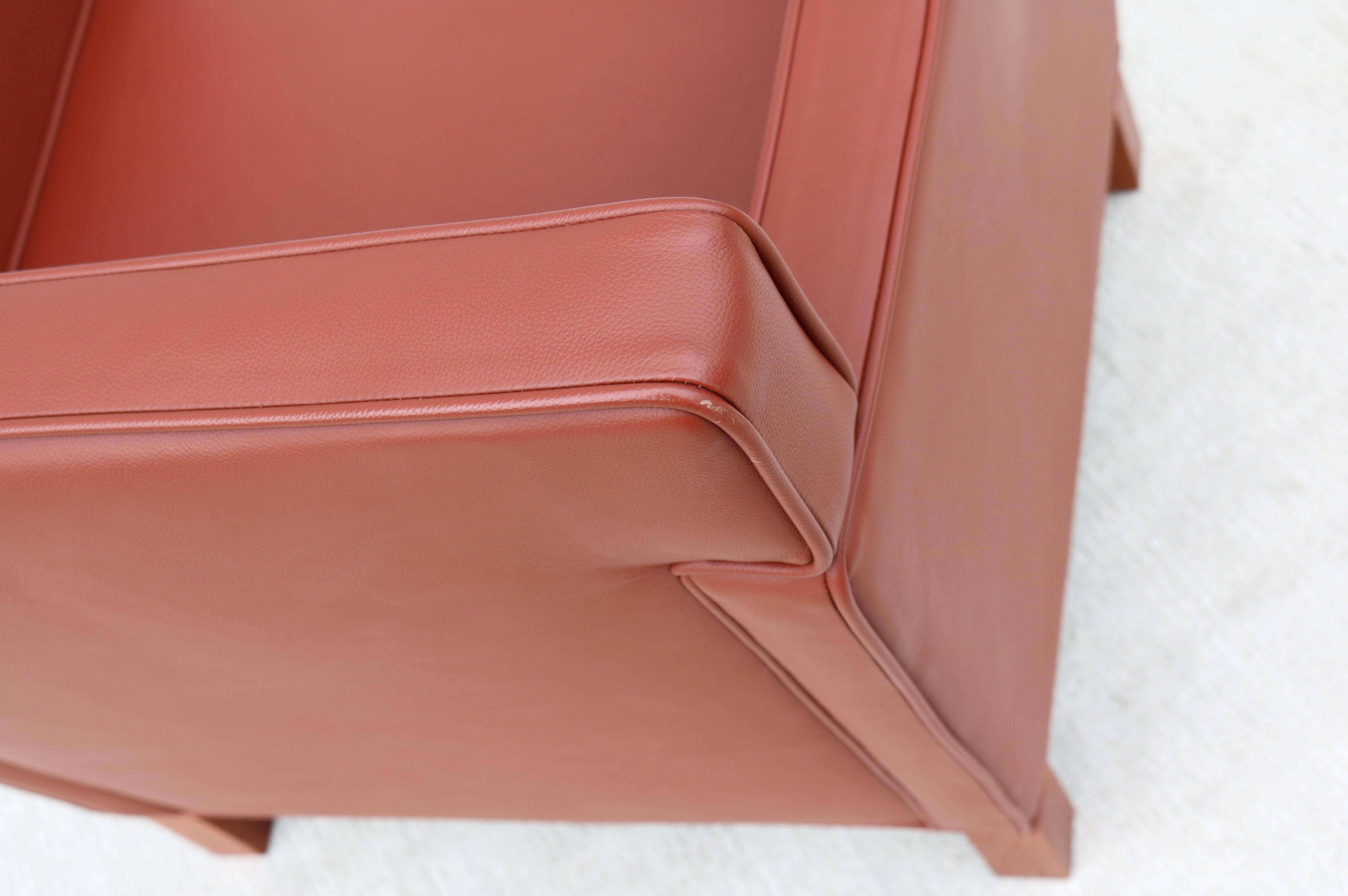 Mid-Century Modern Ludwig Mies van der Rohe für Knoll Krefeld Brown Lounge Chair im Angebot 10