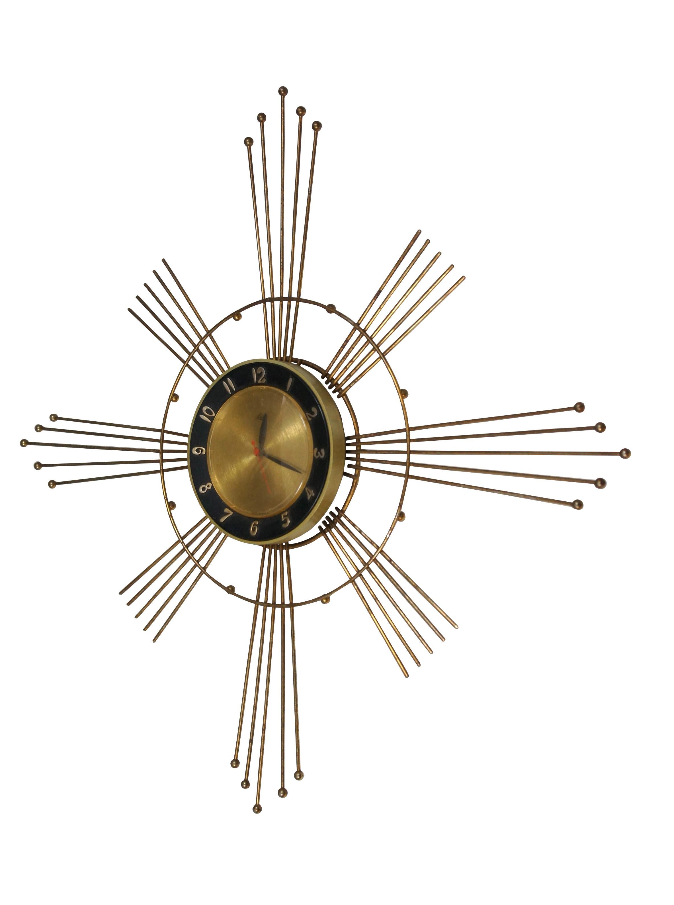 sputnik wall clock