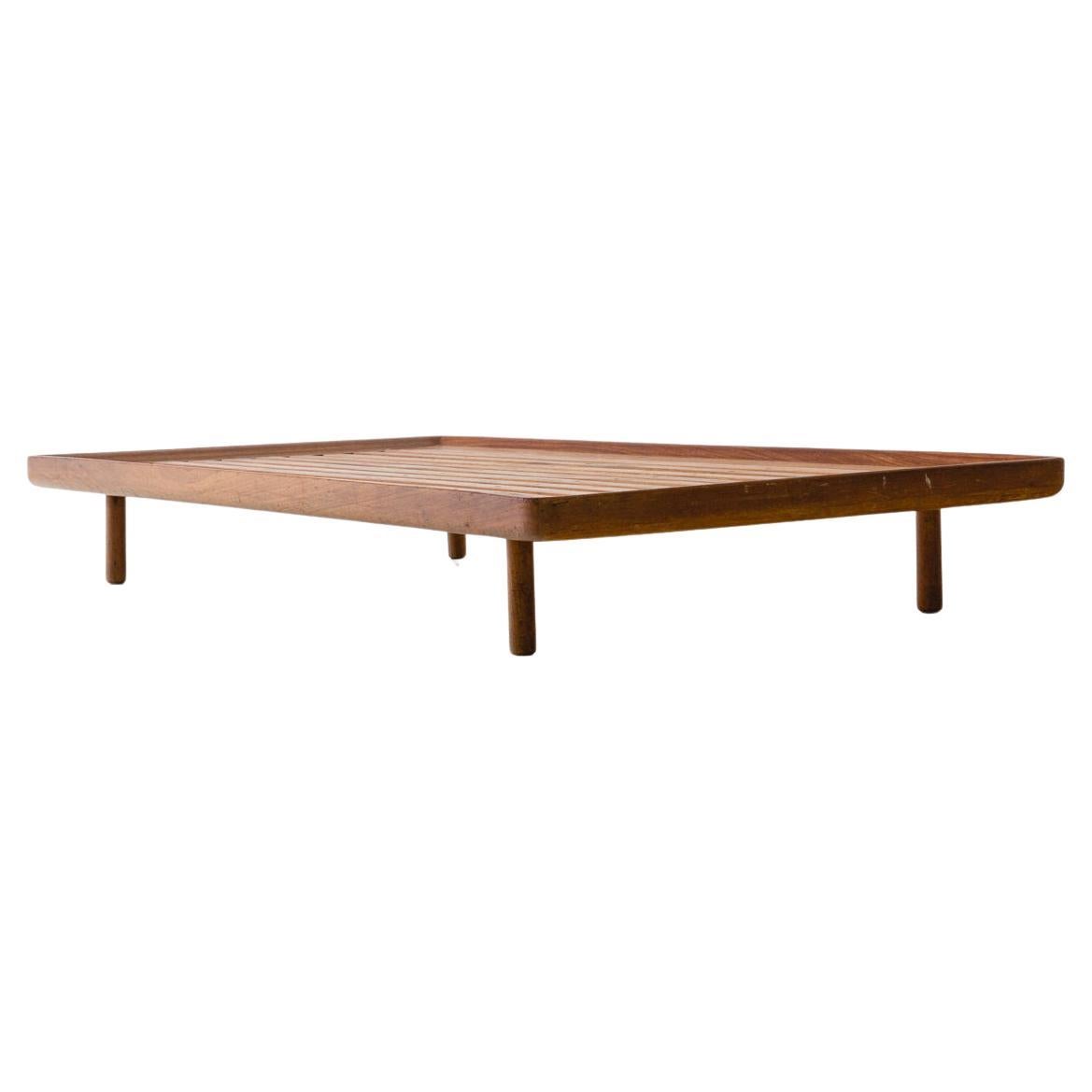 Mediados de siglo, Diseño brasileño, Palo de rosa, Luxor Daybed, Sergio Rodrigues, 1962