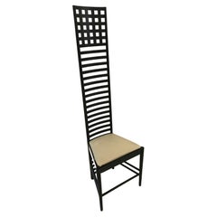Mid-Century Modern Mackintosh "292 Hill House 1" Italian Ashwood Chair