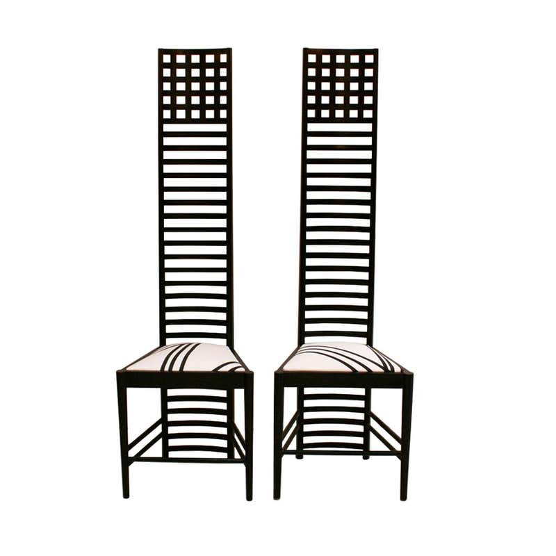 Charles Rennie Mackintosh Chairs - 9 For Sale at 1stDibs