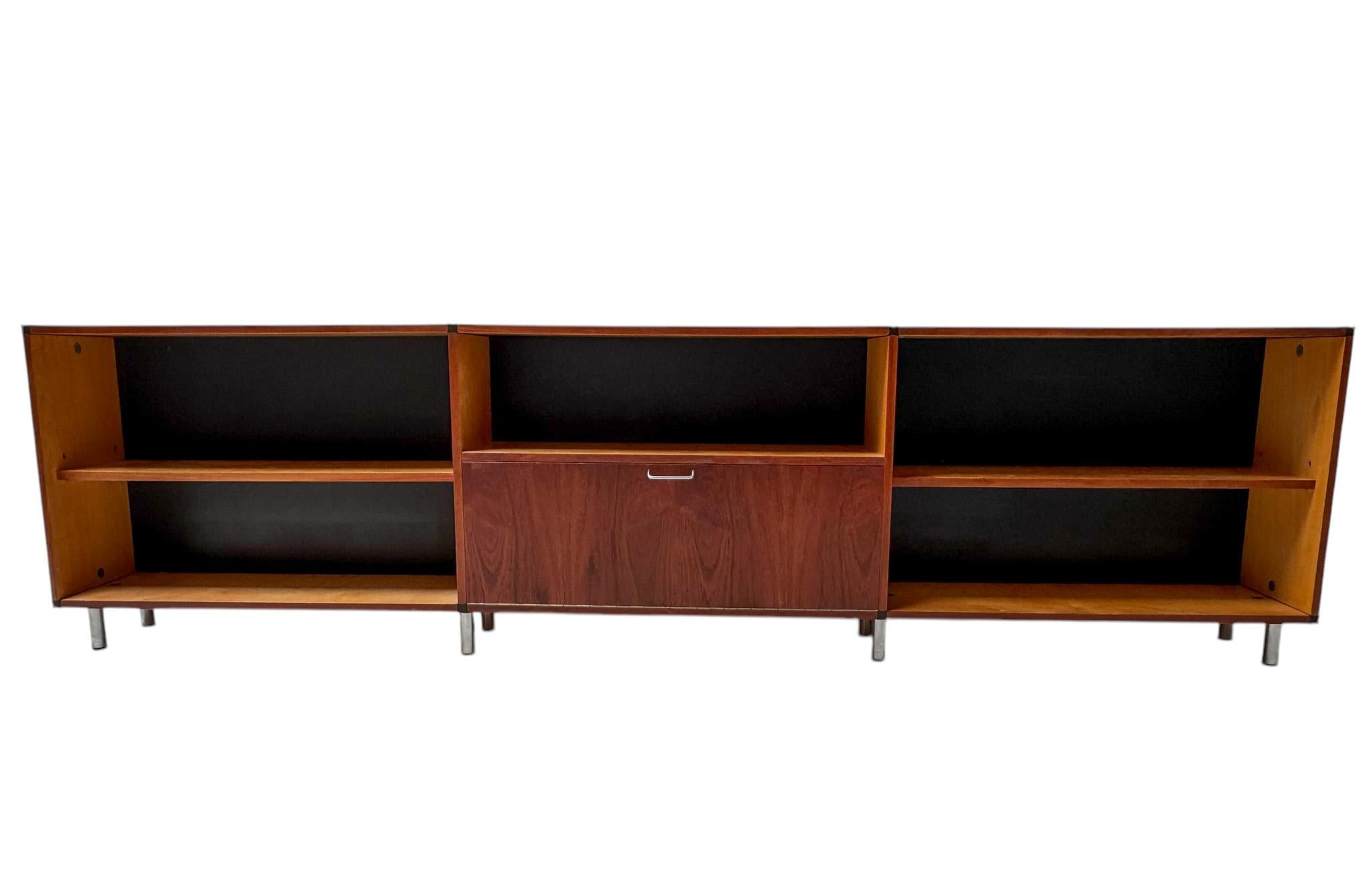 Mid-Century Modern Made to Measure XL Bücherregal von Cees Braakman für Pastoe, Maßanfertigung im Zustand „Gut“ im Angebot in Amsterdam, NL