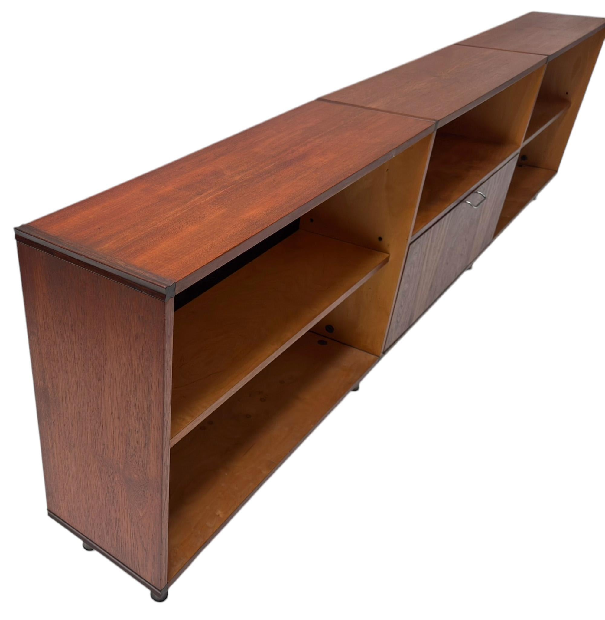 Mid-Century Modern Made to Measure XL Bücherregal von Cees Braakman für Pastoe, Maßanfertigung (Metall) im Angebot