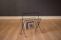 Mid Century Modern Magazine Rack by Tony Paul