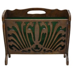 Mid Century Modern Magazine Rack Newspaper Basket