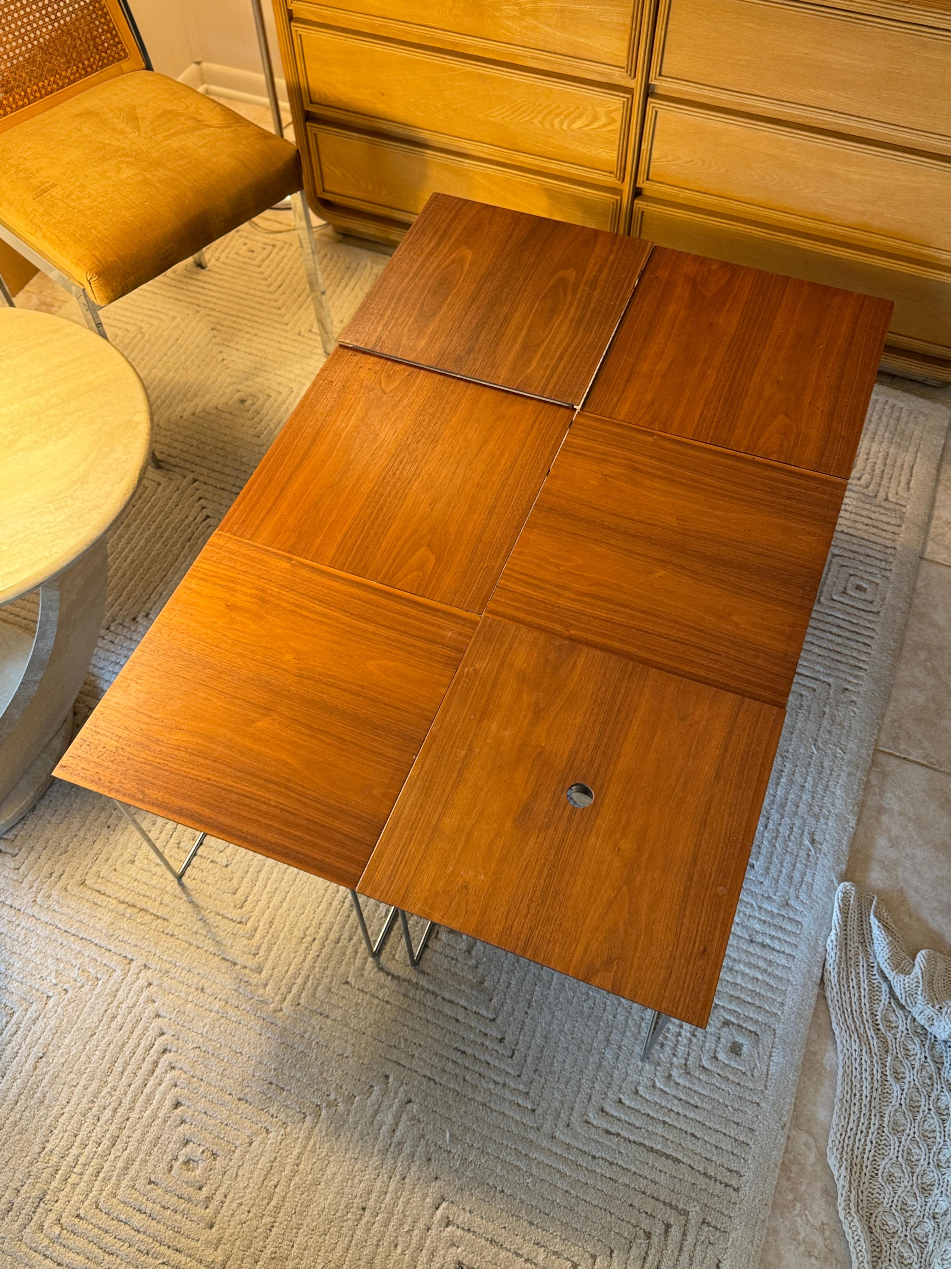 Tables gigognes Magic Puzzle Cube modernes Poul Norreklit, années 1960 en vente 10