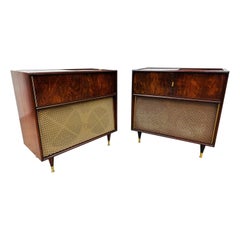 Mid-Century Modern Magnavox Stereo Consoles - Set of 2