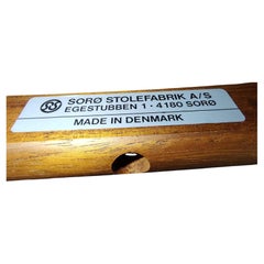 Mid-Century Modern Mahogany 8 Dining Room Armchairs by Soro Stolefabrik Denmark