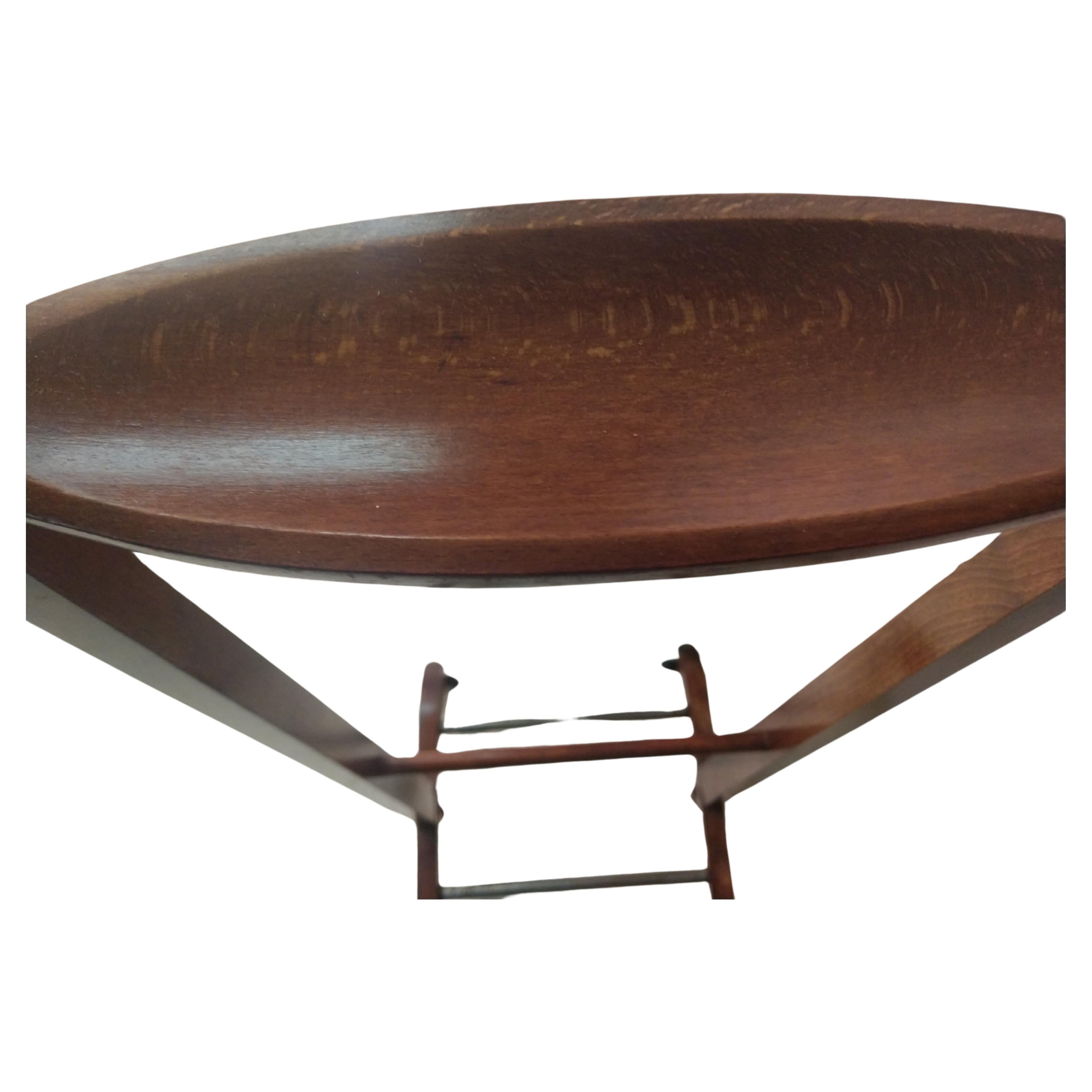 Italian Mid Century Modern Mahogany Clothes Valet by Fratelli Reguitti