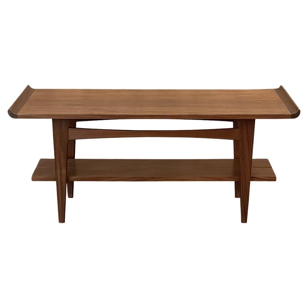 Mid-Century Modern Mahogany Coffee Table