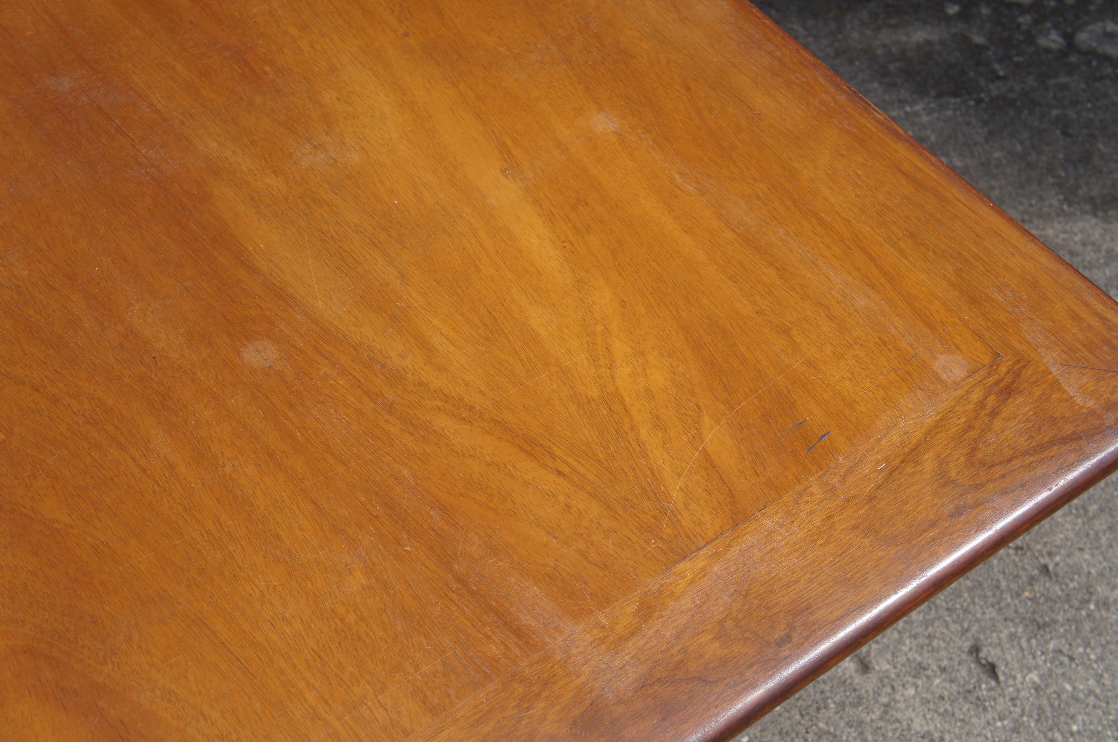 20th Century Mid-Century Modern Mahogany Dining Table by Edward Wormley for Dunbar Furniture