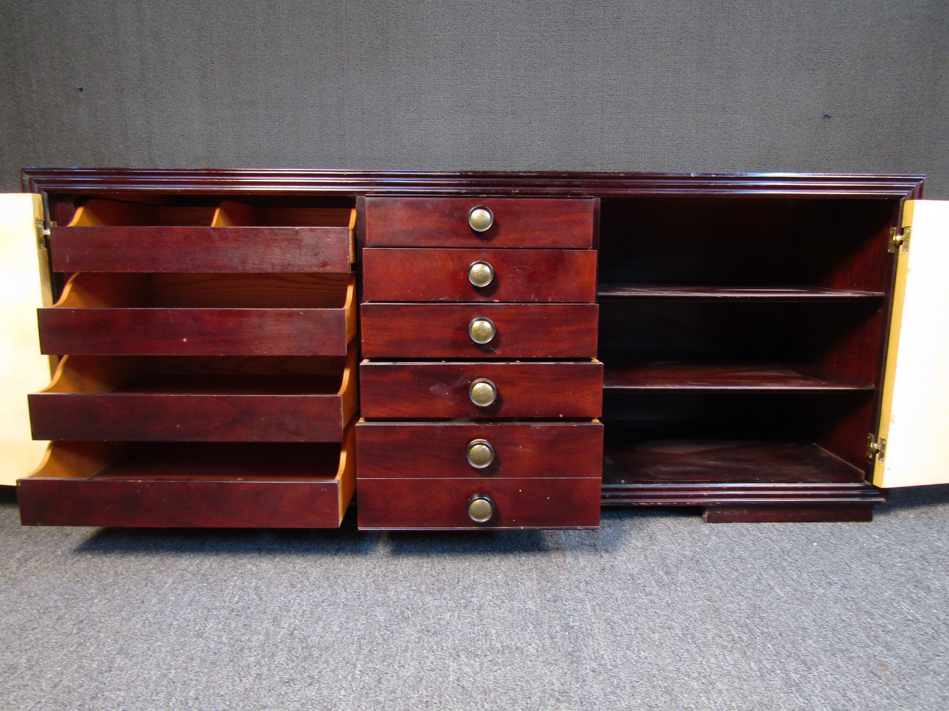 Paul Frankl Designed Mahogany Sideboard For Sale 6