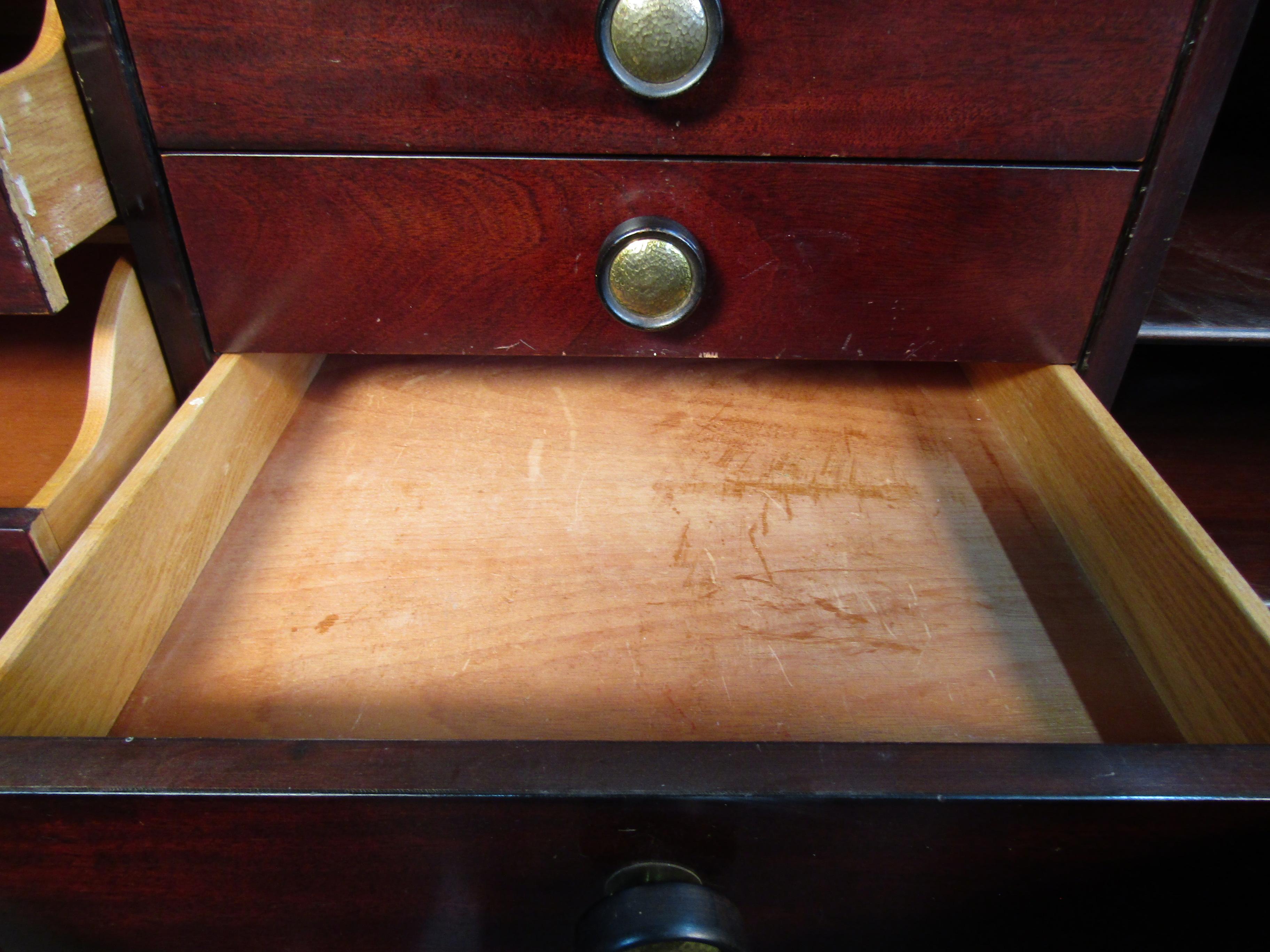 Paul Frankl Designed Mahogany Sideboard For Sale 8