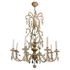 Rock Crystal Chandeliers and Pendants