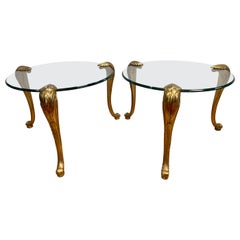 Hollywood Regency End Tables