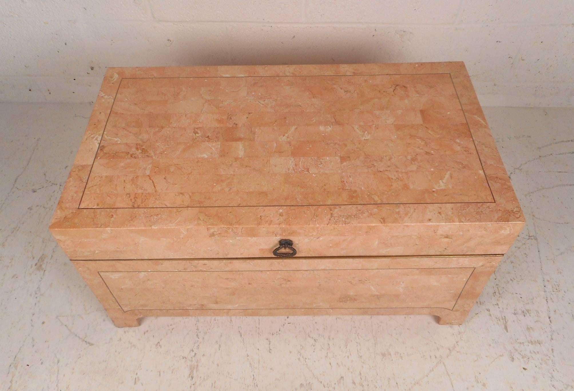 mid century modern storage box