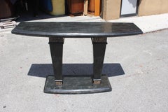 Mid-Century Modern Maitland-Smith Tessellated Stone Console Table, 1970s