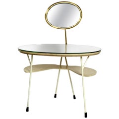 Used Mid-Century Modern Make Up Mirror Dressing Table from the Vereinigte Werkstätten