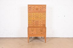 Library Card Catalog Cabinet - 4 For Sale on 1stDibs | library index card  cabinet, old card catalog cabinet for sale, library card catalog cabinet  for sale near me
