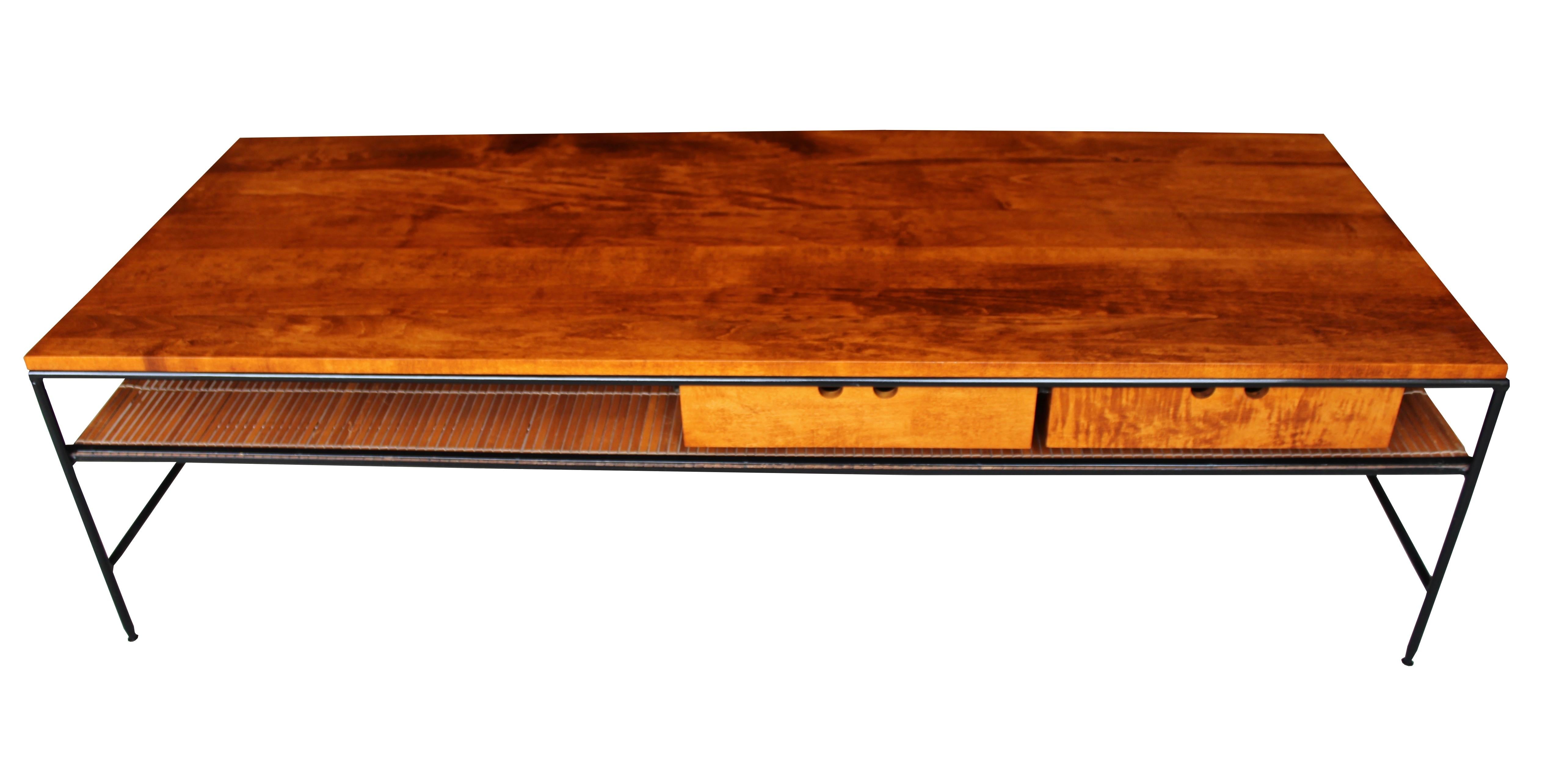 Mid-Century Modern Maple Coffee Table by Paul McCobb for Planner In Good Condition For Sale In Hudson, NY