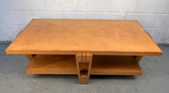 Mid-Century Modern Maple Coffee Table
