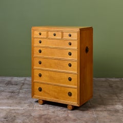 Comò Highboy in acero della Johnson Furniture Co., USA, 1950