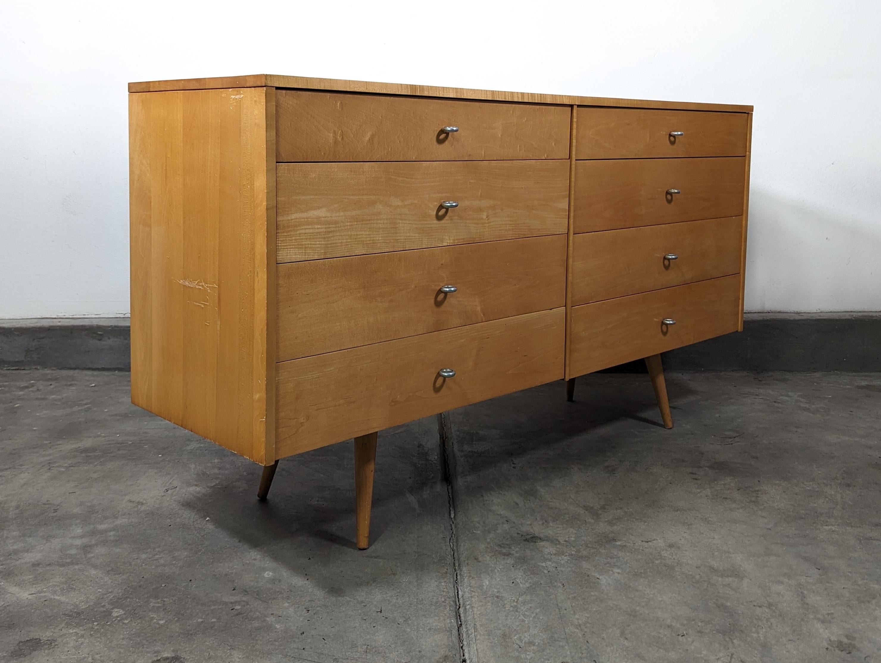 Mid-20th Century Mid Century Modern Maple Lowboy Dresser by Paul McCobb for Planner Group, 1950s