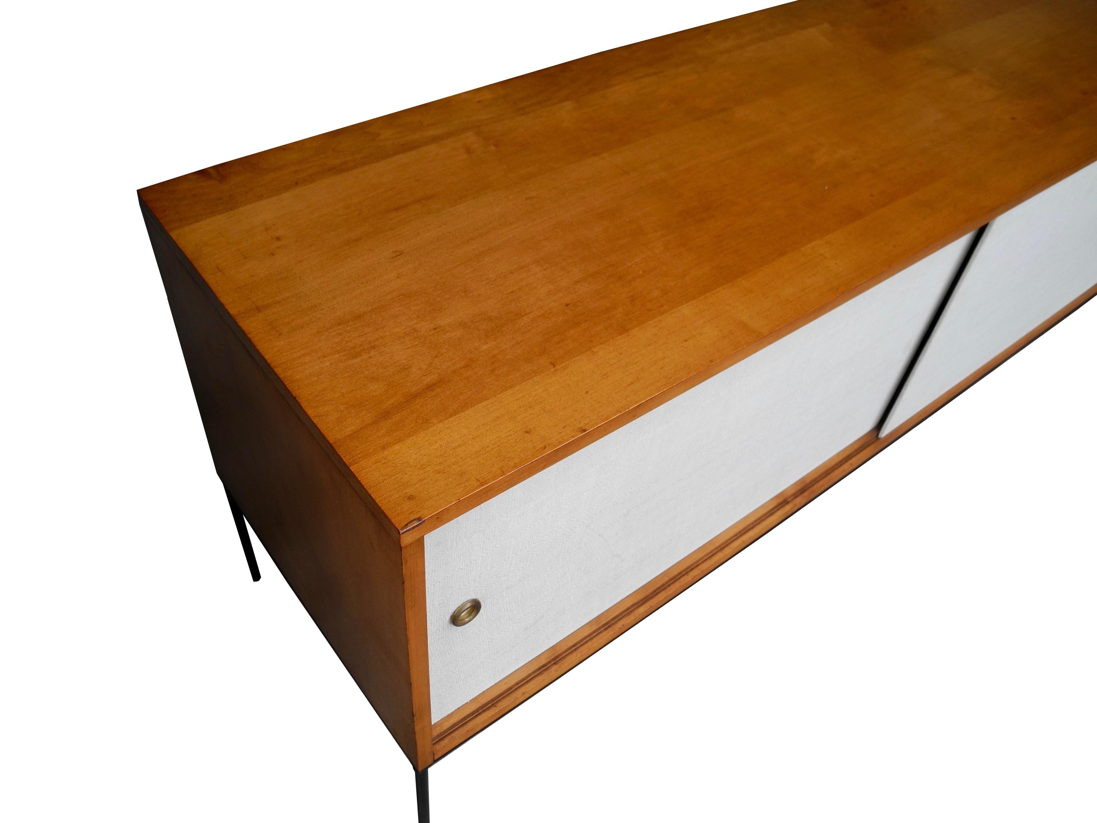 Mid-Century Modern Maple Original Low Sideboard / Credenza by Paul McCobb 2