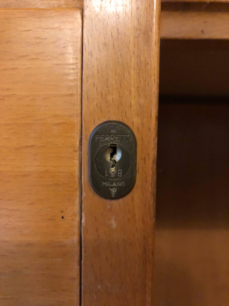 Maple Desk by Antonio Ferretti Milano , Italy, 1940s at 1stDibs