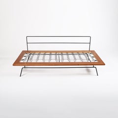 Mid-Century Modern Maple Wire Frame Daybed by Clifford Pascoe