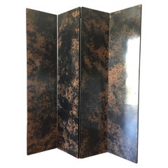 Mid-Century Modern Lacquer Screen DIvider