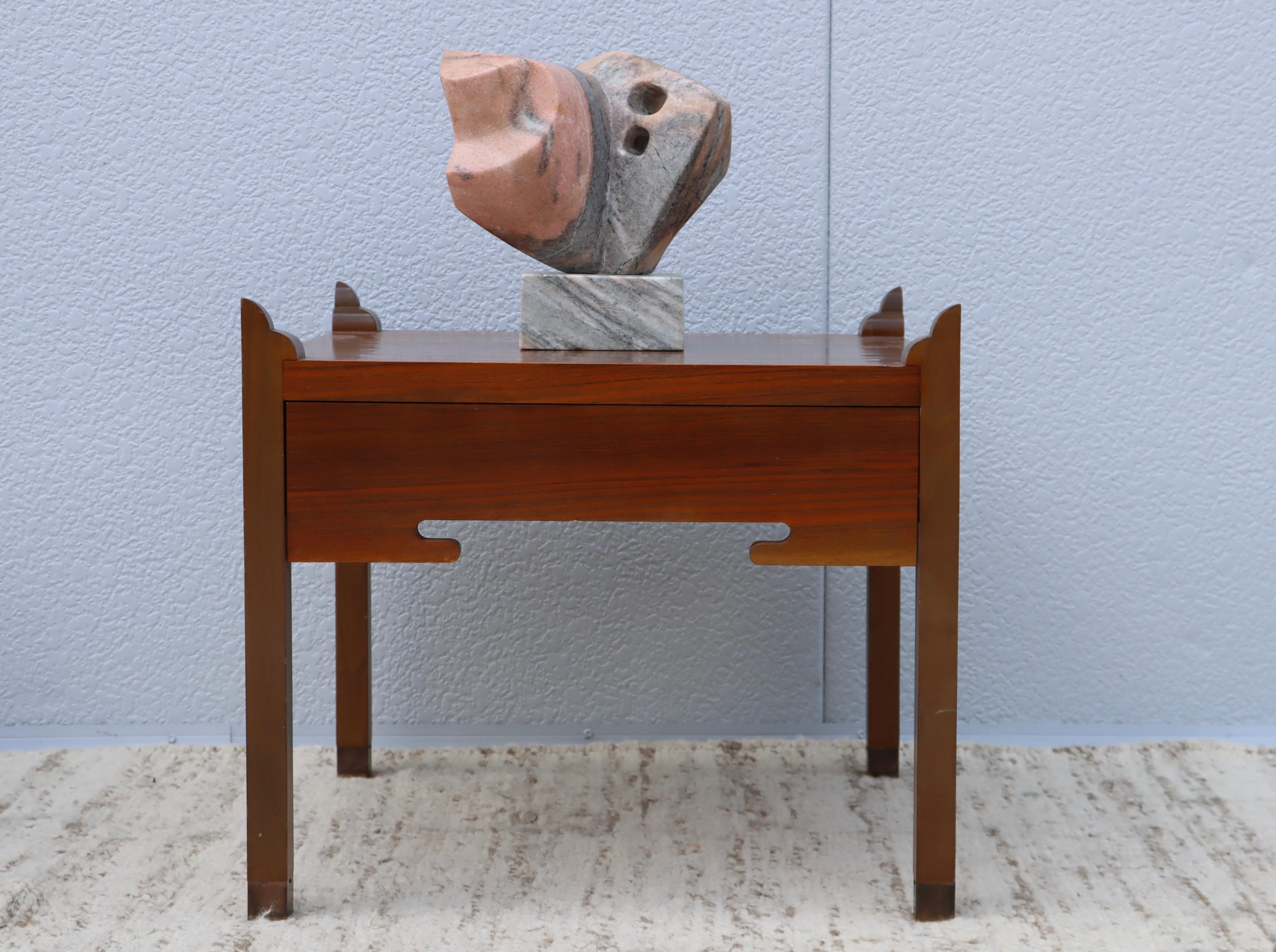 Mid-Century Modern Marble Abstract Sculpture For Sale 2