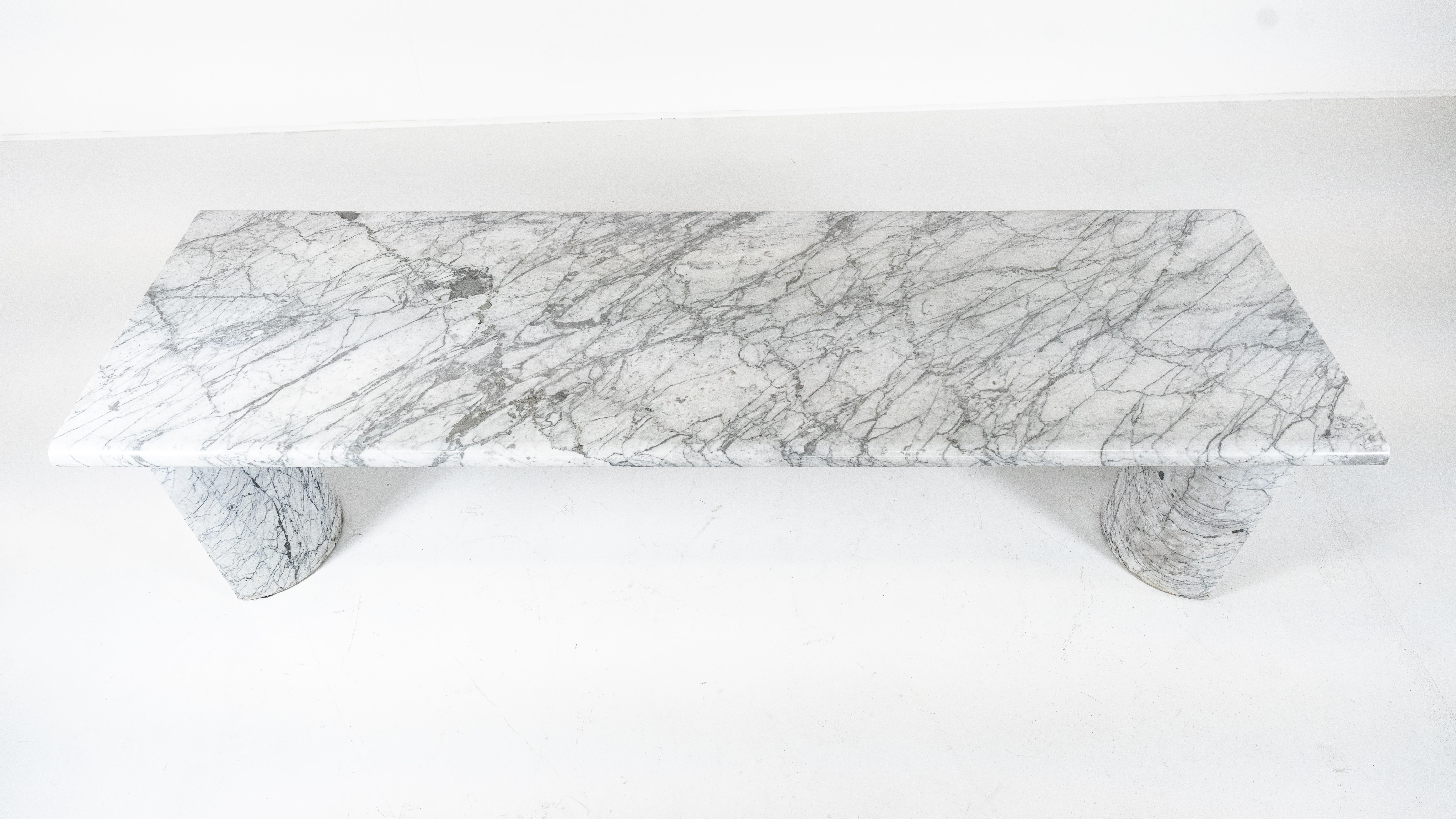 Mid-Century Modern Marble Console, Italy, 1970s For Sale 9