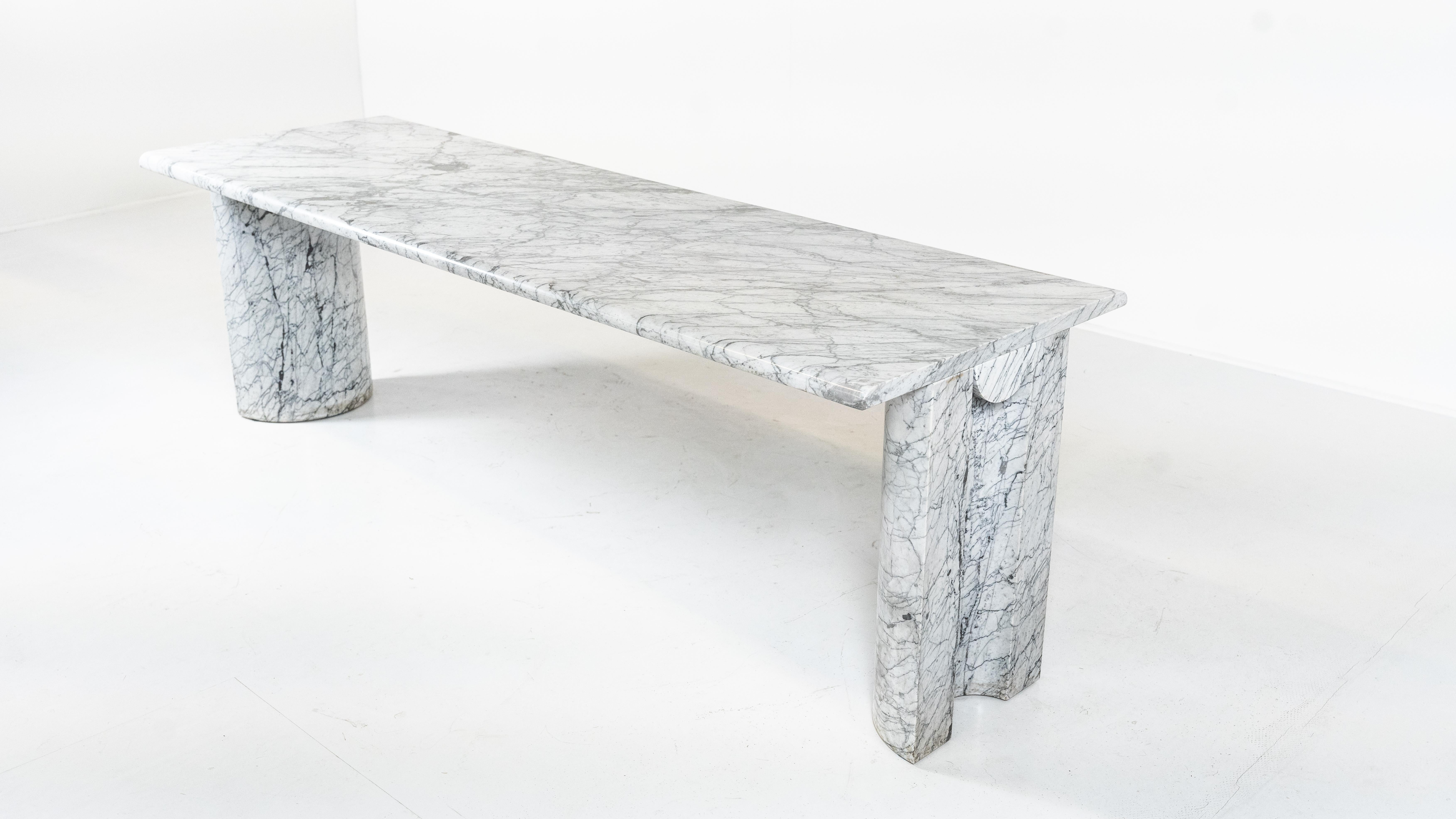 Mid-Century Modern Marble Console, Italy, 1970s For Sale 10