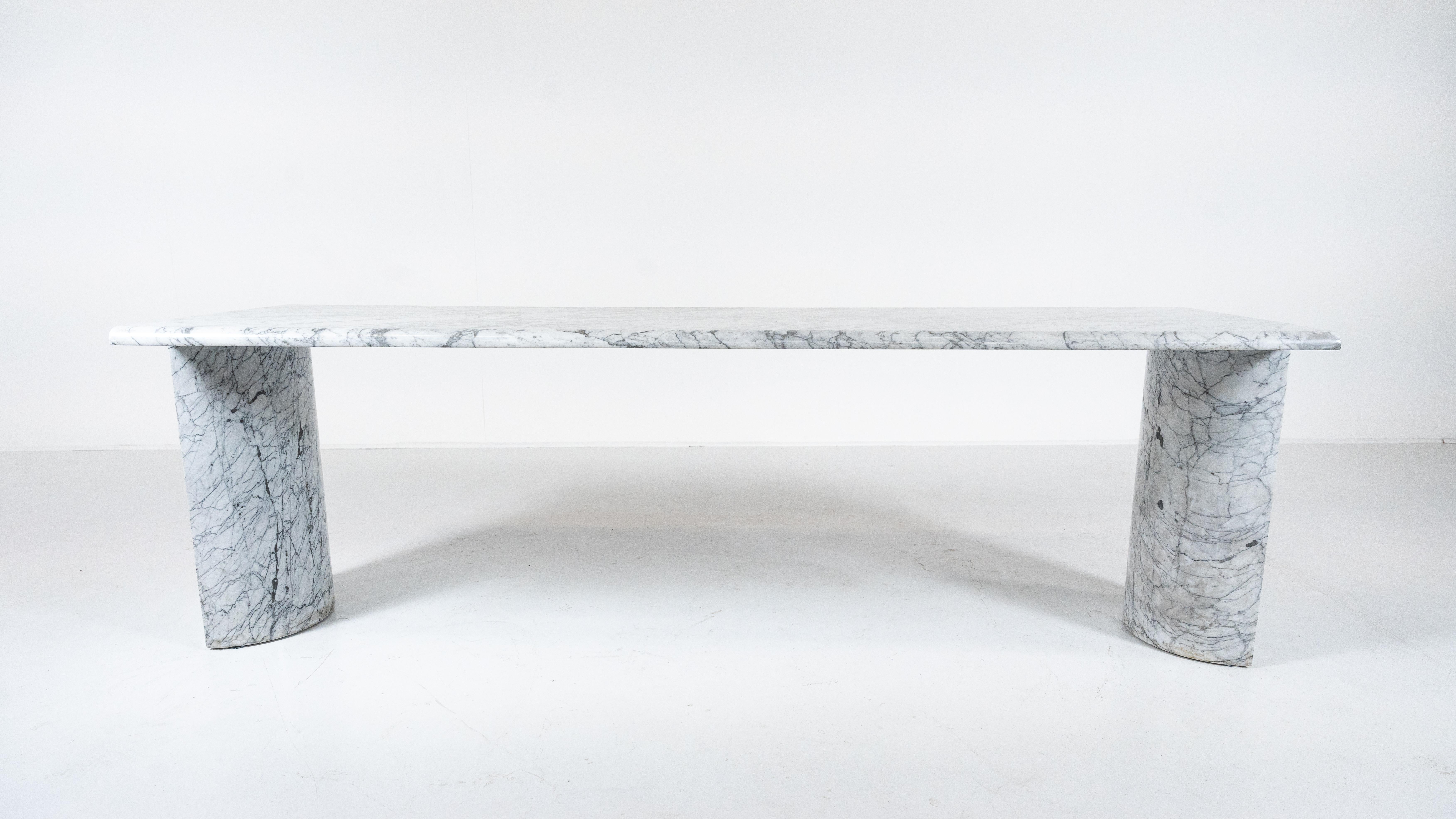 Italian Mid-Century Modern Marble Console, Italy, 1970s For Sale