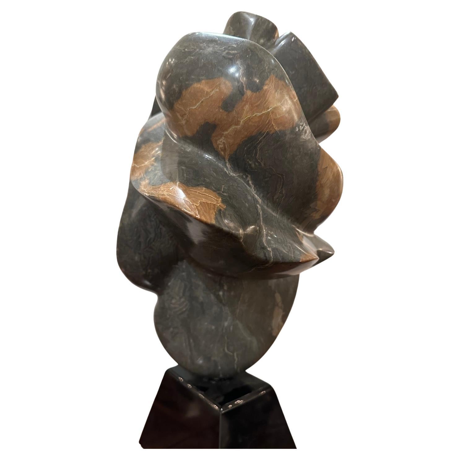 American Mid Century Modern Marble Sculpture