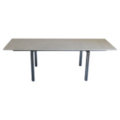 Mid-century modern marble dining table "Alcinoo" Zeev Aram for Gavina 1970