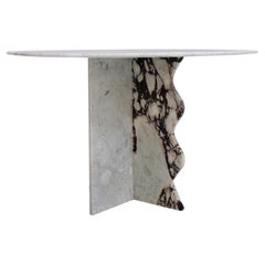 Mid-Century Modern Marble Table Designed by L.A. Studio