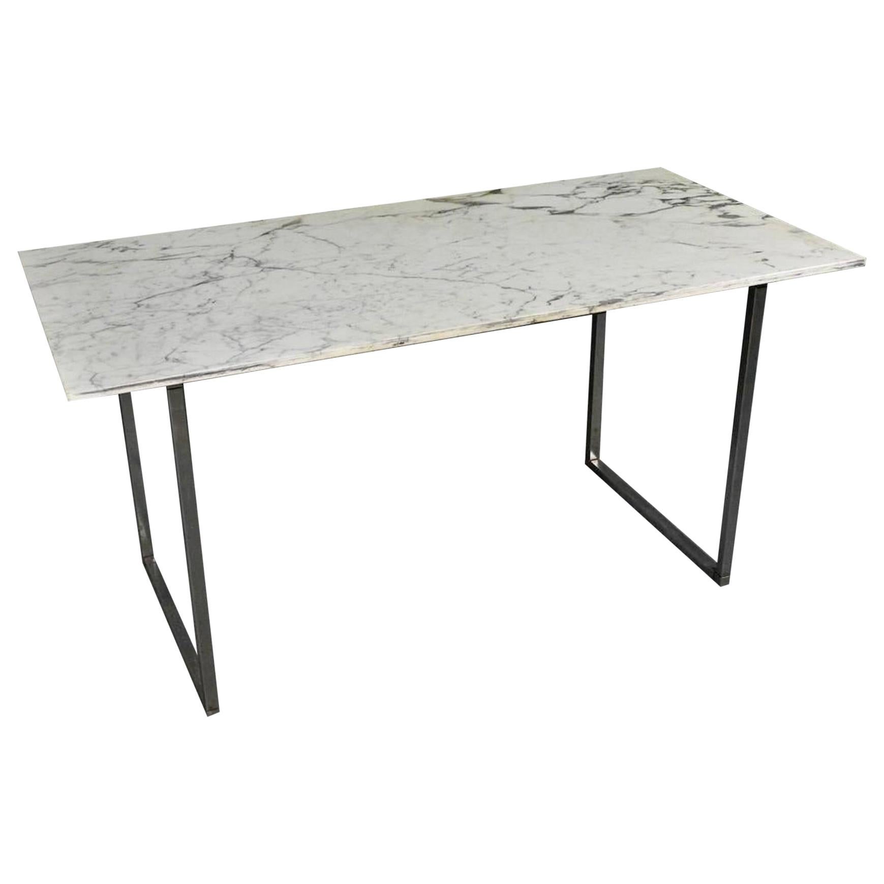 Mid-Century Modern Marble Table For Sale